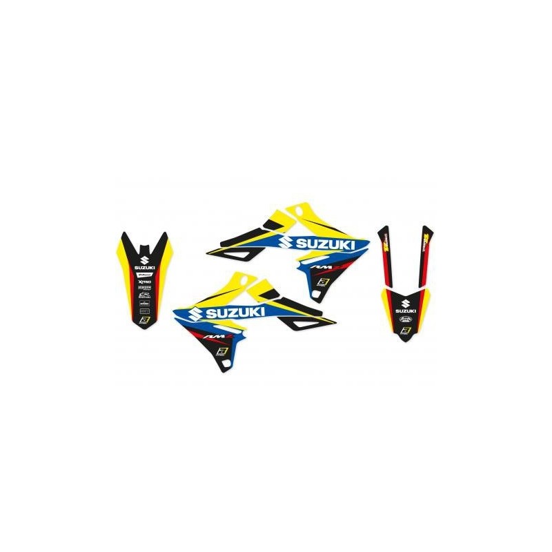 BLACKBIRD STICKER KIT TRAUM 4 GRAFIKEN SUZUKI RM-Z 250 2019-2024