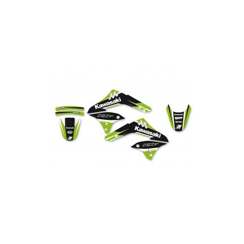 BLACKBIRD STICKERS KIT DREAM 4 GRAPHICS KAWASAKI KX 450 F 2006-2008