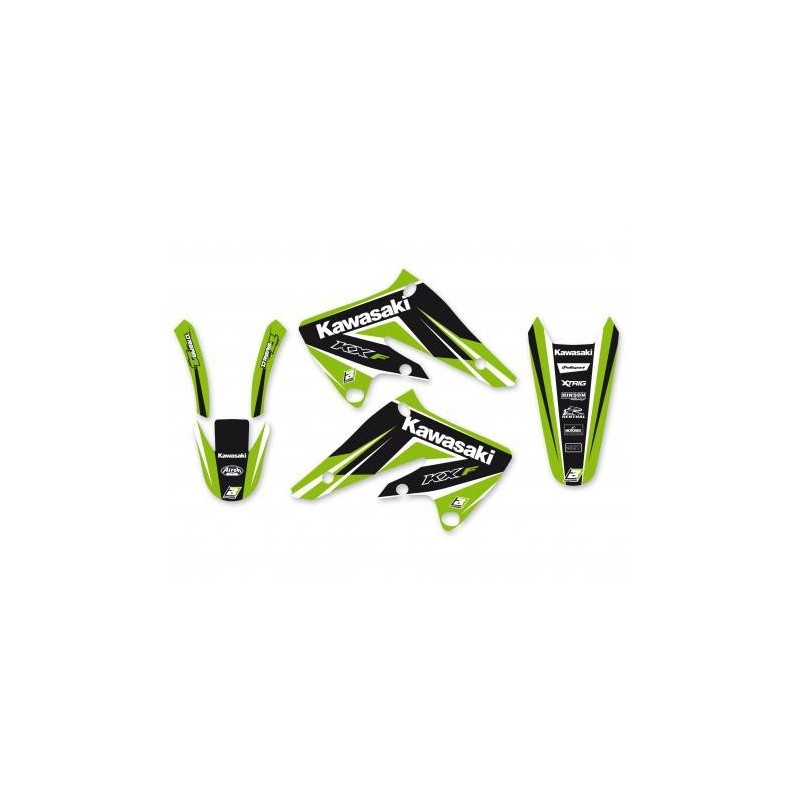 KIT ADESIVI BLACKBIRD GRAFICA DREAM 4 KAWASAKI KX 250 F 2004-2005