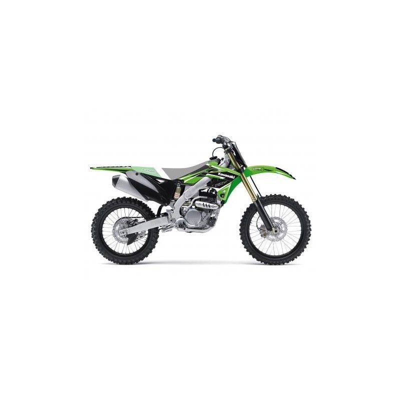 KIT ADHESIVOS + FUNDA ASIENTO BLACKBIRD DREAM 4 KAWASAKI KX 250 F 2013-2016