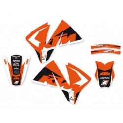 BLACKBIRD STICKER KIT DREAM 4 GRAFIKEN KTM EXC/EXC-F 2001-2002