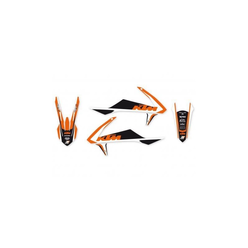 KIT ADESIVI BLACKBIRD GRAFICA DREAM 4 KTM SX/SX-F 2016-2018 (NO MINICROSS E NO SX 250 2T)