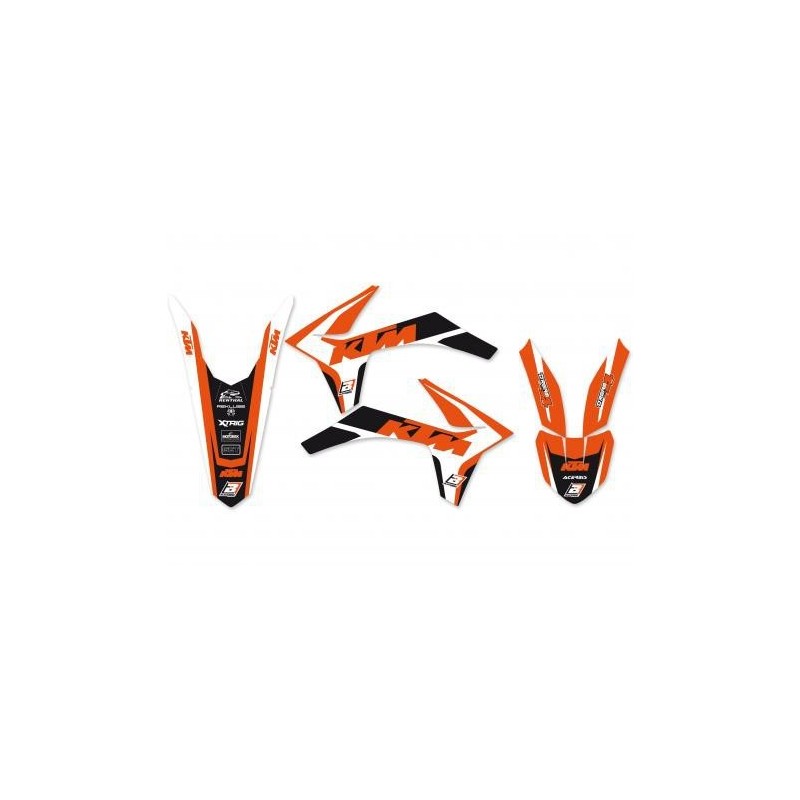 BLACKBIRD STICKER KIT TRAUM 4 KTM GRAFIKEN KTM SX 2011-2012, SX-F 2011-2012, EXC 2012-2013