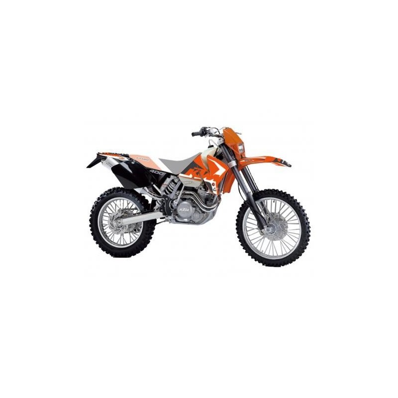 KIT ADESIVI + COPERTINA SELLA BLACKBIRD DREAM 4 KTM EXC 2001-2002