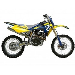 KIT ADESIVI BLACKBIRD GRAFICA DREAM 4 HUSQVARNA TE/TC 250/450/510 2005-2007, GIALLO