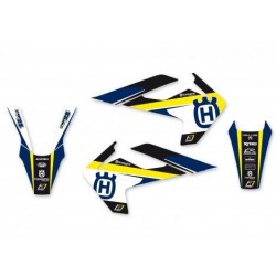 BLACKBIRD STICKER KIT TRAUM 4 GRAFIKEN HUSQVARNA TC/FC 2016-2018, GELB