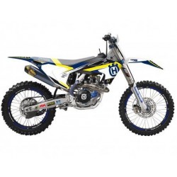 BLACKBIRD STICKER KIT TRAUM 4 GRAFIKEN HUSQVARNA TC/FC 2016-2018, GELB