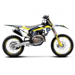 BLACKBIRD DREAM 4 GRAPHIC STICKER KIT HUSQVARNA TC/FC 2019-2022, GELB