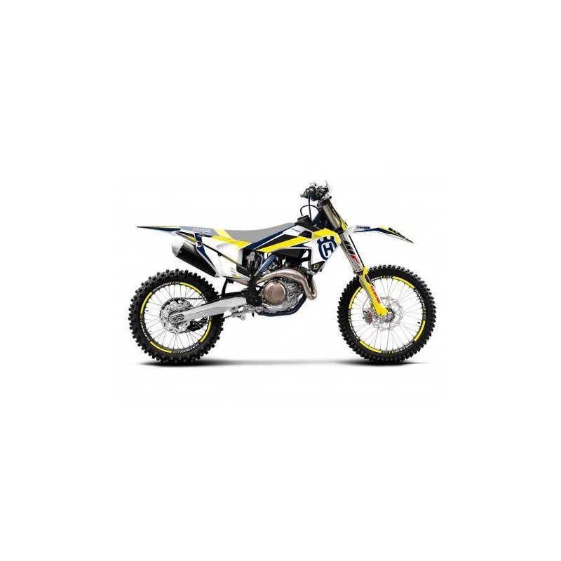 BLACKBIRD DREAM 4 GRAPHIC STICKER KIT + SITZABDECKUNG HUSQVARNA TC/FC 2019-2022