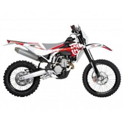 KIT ADESIVI BLACKBIRD GRAFICA DREAM 4 HUSQVARNA CR/WR 125 2009-2013, ROSSO