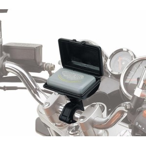 CUSTODIA DISPOSITIVO PAGAMENTO PEDAGGIO AUTOSTRADALE GIVI S601 CON MONTAGGIO A MANUBRIO