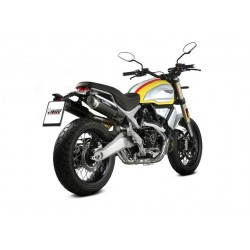 PAIR OF MIVV HEXAUST GP PRO DUCATI SCRAMBLER 1100 SPECIAL 2018-2019, APPROVED CARBON