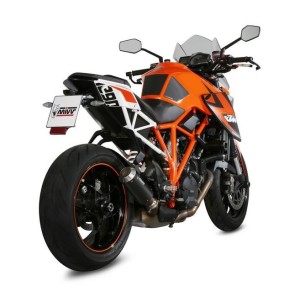 EXHAUST MIVV MK3 KTM 1290 SUPER DUKE R 2014-2019, APPROVED STEEL BLACK