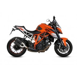 COPPIA TERMINALI MIVV MK3 PER KTM 1290 SUPER DUKE R 2014-2019, OMOLOGATI CARBONIO