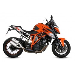 COPPIA TERMINALI MIVV MK3 PER KTM 1290 SUPER DUKE R 2014-2019, OMOLOGATI ACCIAIO