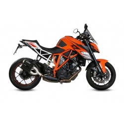 COPPIA TERMINALI MIVV MK3 PER KTM 1290 SUPER DUKE R 2014-2019, OMOLOGATI BLACK