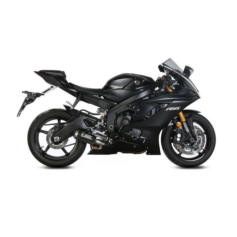 TERMINALE MIVV MK3 YAMAHA R6 2017-2020, OMOLOGATO CARBONIO
