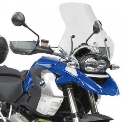 CUPOLINO GIVI TOURING BMW R 1200 GS 2004-2012, TRASPARENTE, CON KIT DI MONTAGGIO