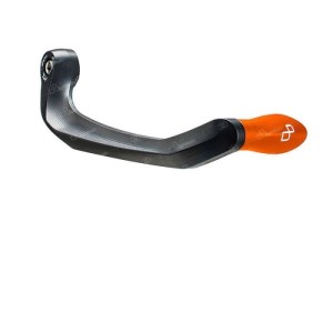 LIGHTECH BRAKE LEVER PROTECTION IN ALUMINUM WITH ATTACHMENT FOR HANDLEBARS WITH INTERNAL DIAMETER 18-19.5 MM (LENGTH 132 MM)