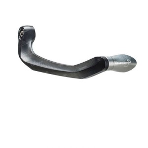 LIGHTECH BRAKE LEVER PROTECTION IN ALUMINUM WITH ATTACHMENT FOR HANDLEBARS WITH INTERNAL DIAMETER 18-19.5 MM (LENGTH 132 MM)