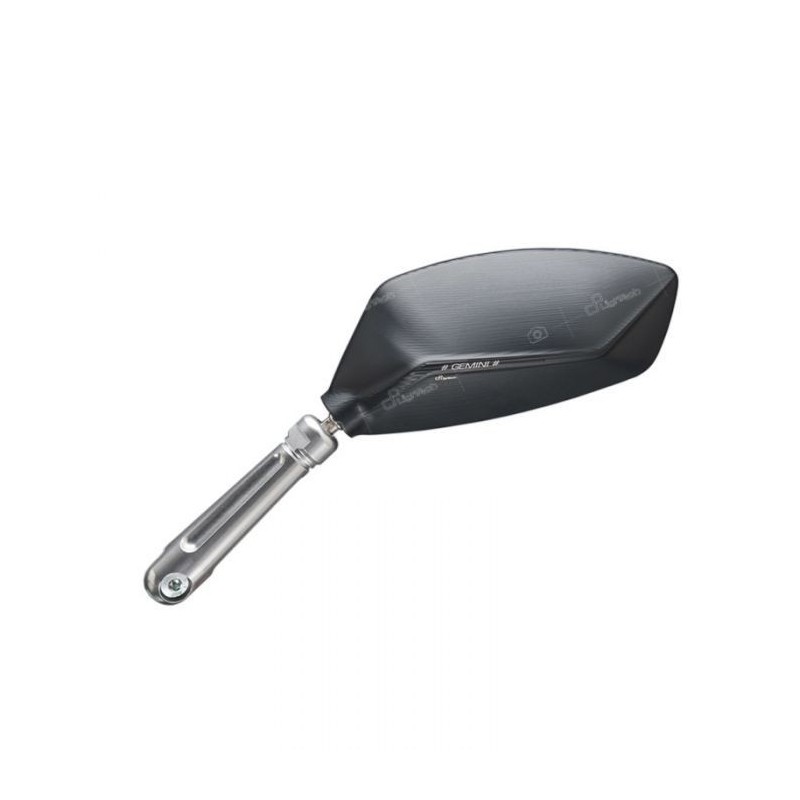 PAIR OF UNIVERSAL MIRRORS FOR NAKED LIGHTECH MOTORCYCLES IN ALUMINUM NOT APPROVED (CONNECTION M10X1.25)