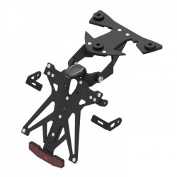 KIT LIGHTECH LICENSE PLATE HOLDER BMW S 1000 RR 2009-2018, ADJUSTABLE