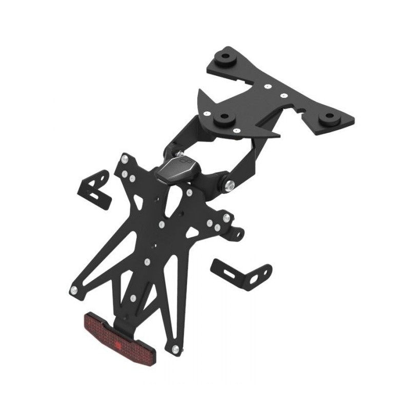 PORTAMATRÍCULA DE ALUMINIO REGULABLE LIGHTECH BMW HP4 2013-2014, REGULABLE