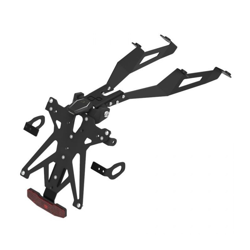 LIGHTECH KENNZEICHENHALTER-KIT HONDA CB 125 R 2018-2020, EINSTELLBAR