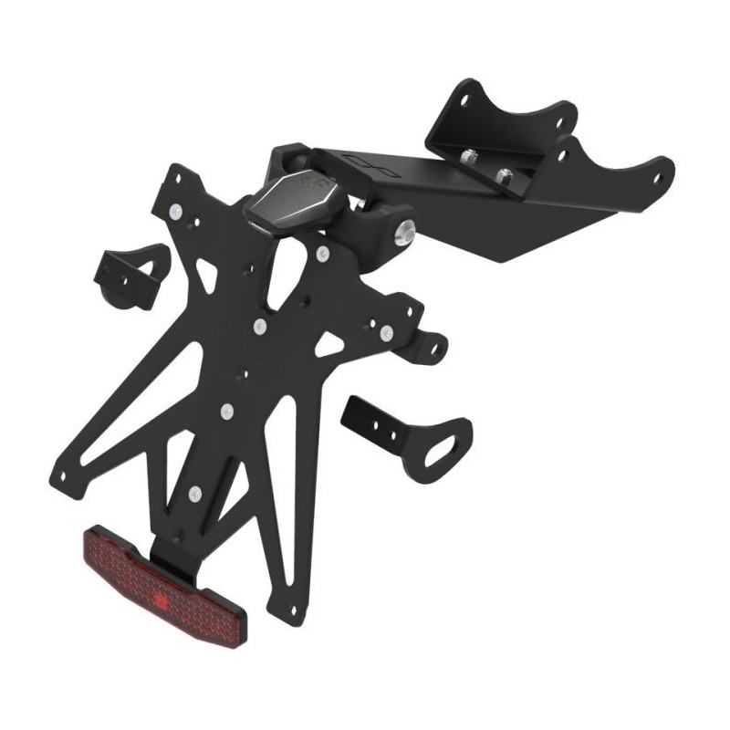 LIGHTECH KENNZEICHENHALTER-KIT HONDA CBR 1000 RR 2017-2019, EINSTELLBAR