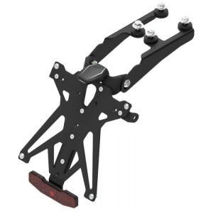 KIT PORTAMATRÍCULA LIGHTECH HONDA HORNET 600 2011-2013, REGULABLE