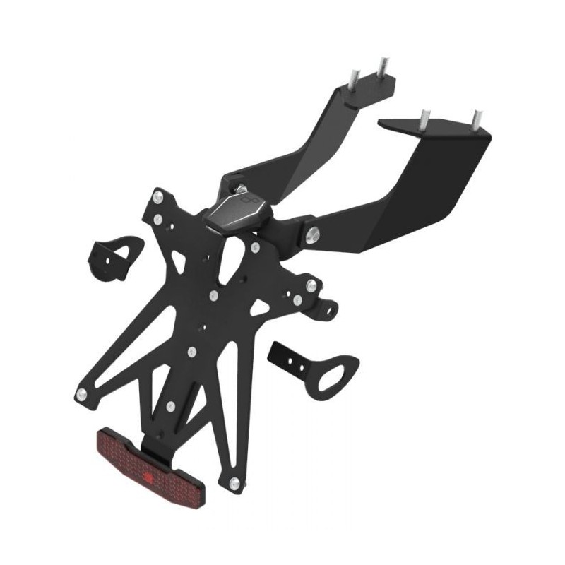 KIT PORTAMATRÍCULA LIGHTECH HONDA INTEGRA 750 2016-2020, REGULABLE