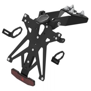 KIT LIGHTECH LICENSE PLATE HOLDER KAWASAKI NINJA 400 2018-2020, ADJUSTABLE