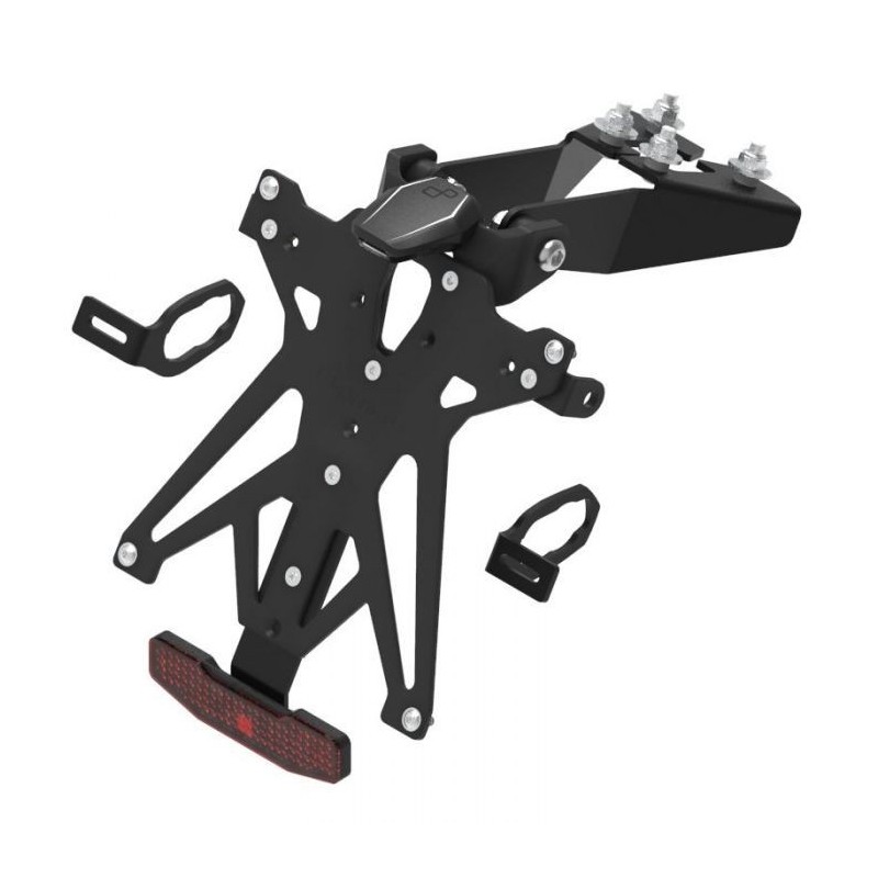 KIT LIGHTECH LICENSE PLATE HOLDER KAWASAKI NINJA 400 2018-2020, ADJUSTABLE