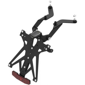 LIGHTECH KENNZEICHENHALTER-KIT KAWASAKI Z 750 2007-2012, EINSTELLBAR