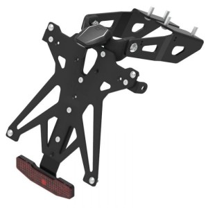 KIT PORTAMATRÍCULA LIGHTECH KAWASAKI ZX-10R 2016-2020, REGULABLE