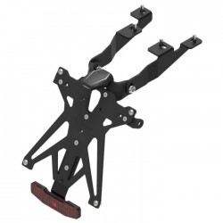 KIT PORTAMATRÍCULA LIGHTECH SUZUKI GSR 750 2011-2016, REGULABLE