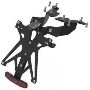 KIT PORTAMATRÍCULA LIGHTECH SUZUKI SV 650 2016-2020, REGULABLE