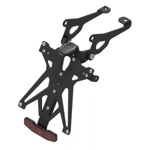 PORTAMATRÍCULA DE ALUMINIO REGULABLE LIGHTECH YAMAHA FZ6 FAZER S2 2007-2014, REGULABLE