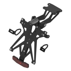 LIGHTECH KENNZEICHENHALTER-KIT YAMAHA MT-07 2014-2020, EINSTELLBAR