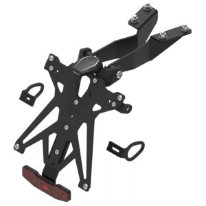 KIT PORTAMATRÍCULA LIGHTECH YAMAHA MT-09 2013-2016, REGULABLE