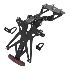 LIGHTECH KENNZEICHENHALTER-KIT YAMAHA YZF-R 125 2014-2018, EINSTELLBAR