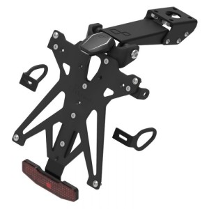 KIT PORTAMATRÍCULA LIGHTECH YAMAHA R6 2017-2020, REGULABLE