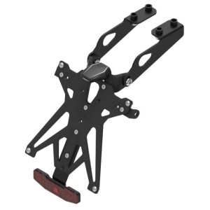 LIGHTECH KENNZEICHENHALTER-KIT YAMAHA XJ6 2009-2016, EINSTELLBAR