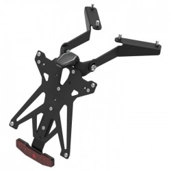 KIT PORTAMATRÍCULA LIGHTECH YAMAHA T-MAX 530 2012-2016, REGULABLE