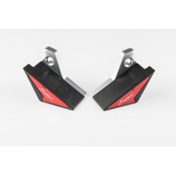 PAIR OF LIGHTECH CENTRAL FRAME PROTECTION PADS APRILIA RSV4 R 2010-2012