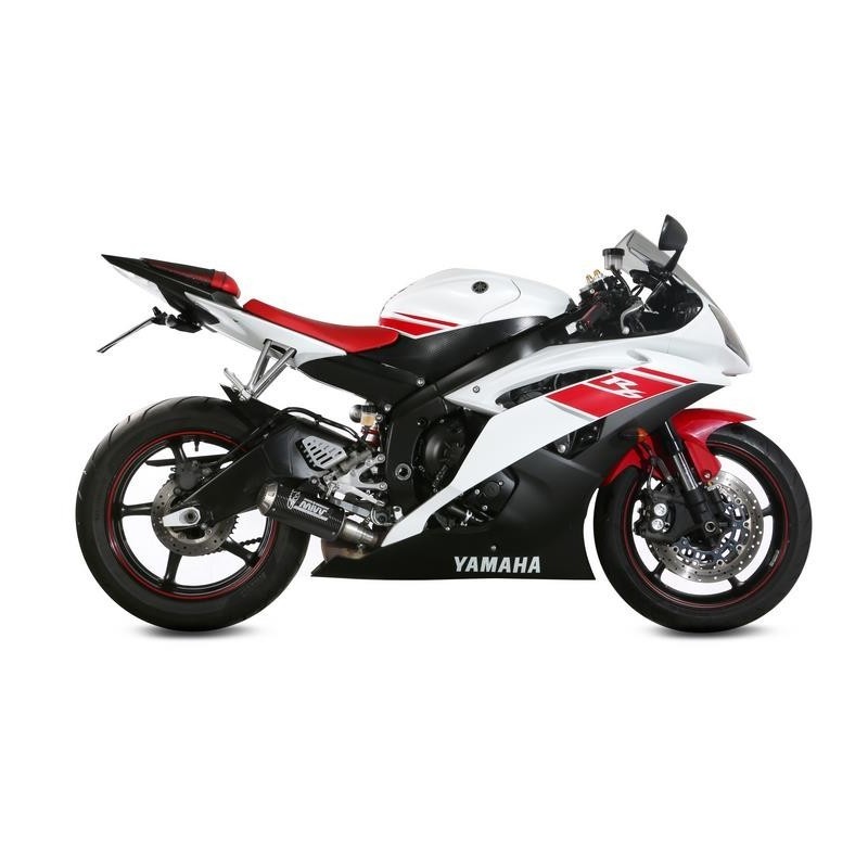TERMINALE MIVV MK3 YAMAHA R6 2006-2016, OMOLOGATO CARBONIO