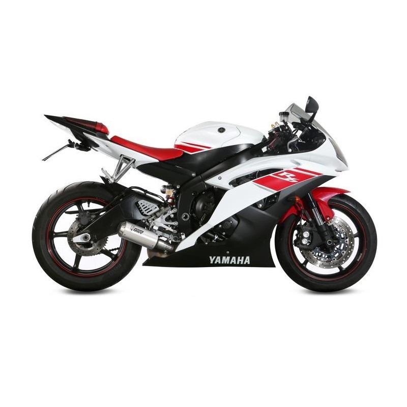 TERMINALE MIVV MK3 YAMAHA R6 2006-2016, OMOLOGATO ACCIAIO