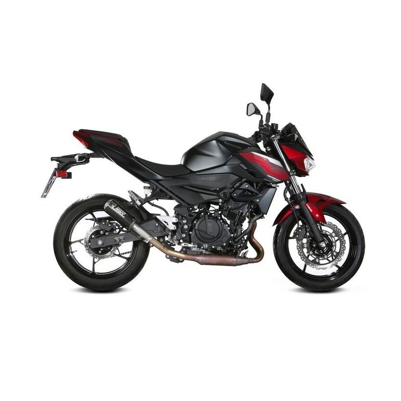 EXHAUST MIVV MK3 FOR KAWASAKI Z 400 2019-2020, NOT APPROVED CARBON