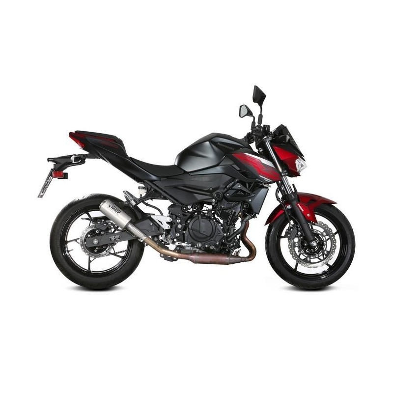 EXHAUST MIVV MK3 FOR KAWASAKI Z 400 2019-2020, NOT APPROVED STEEL