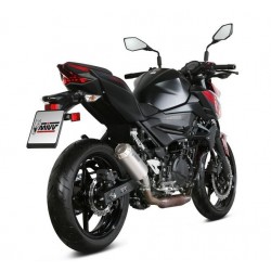 TERMINALE MIVV MK3 PER KAWASAKI Z 400 2019-2020, NON OMOLOGATO ACCIAIO